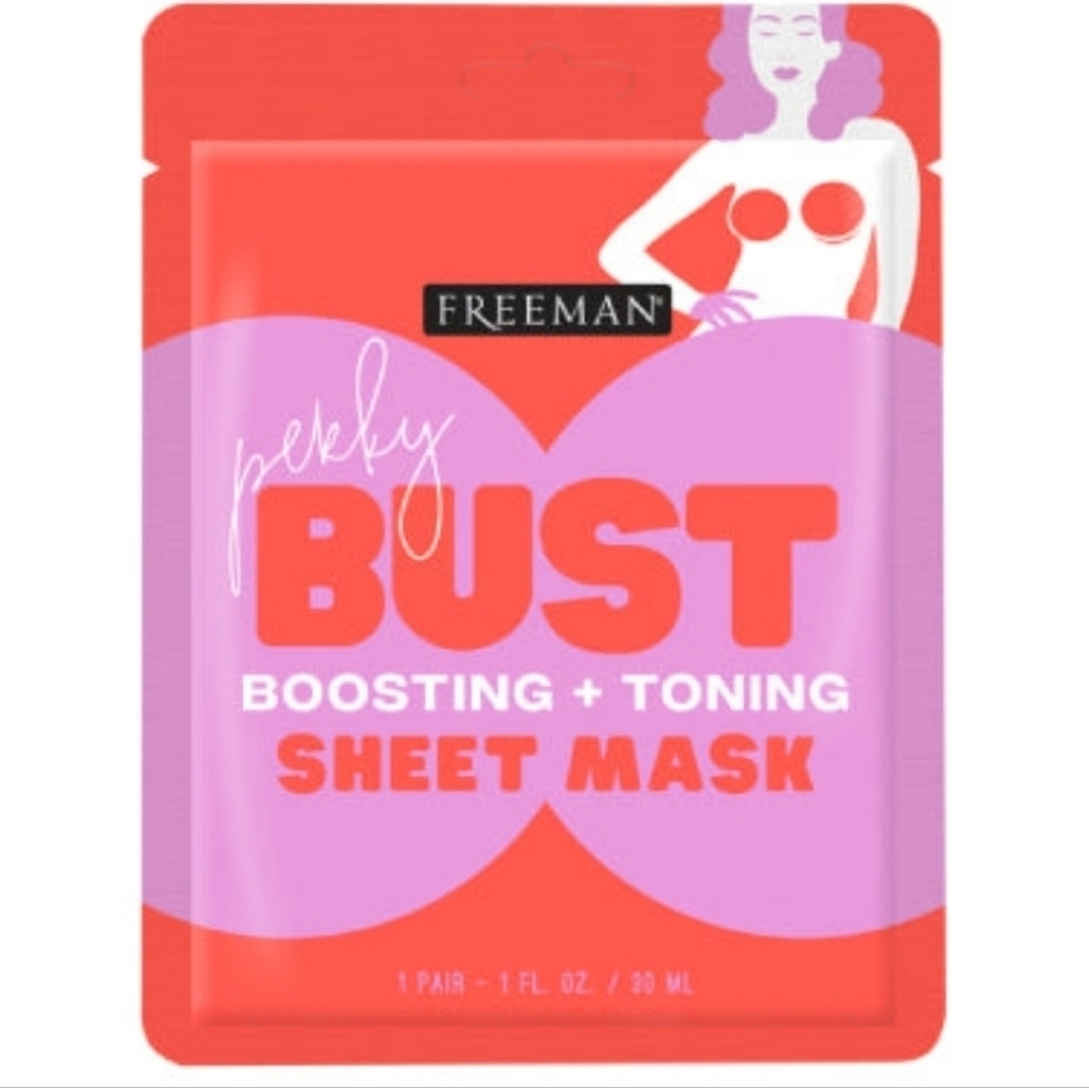 Freeman Bust Boosting Sheet Mask 1 Sheet New